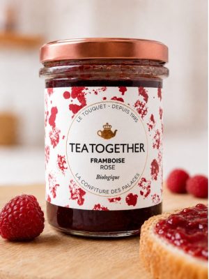 confiture framboise rose artisanale