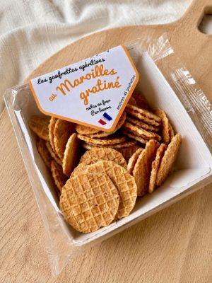 gaufrettes aperitives au maroilles artisanales