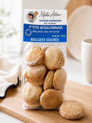 macarons secs aux amandes artisanaux