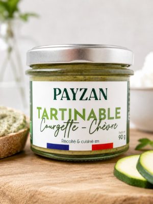 tartinade courgette chevre artisanale