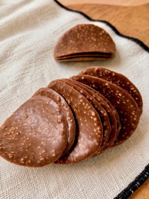 tuiles au chocolat artisanales
