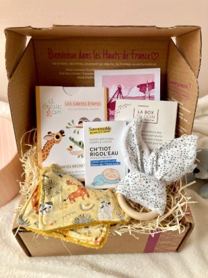 Box cadeau naissance pour jeune maman